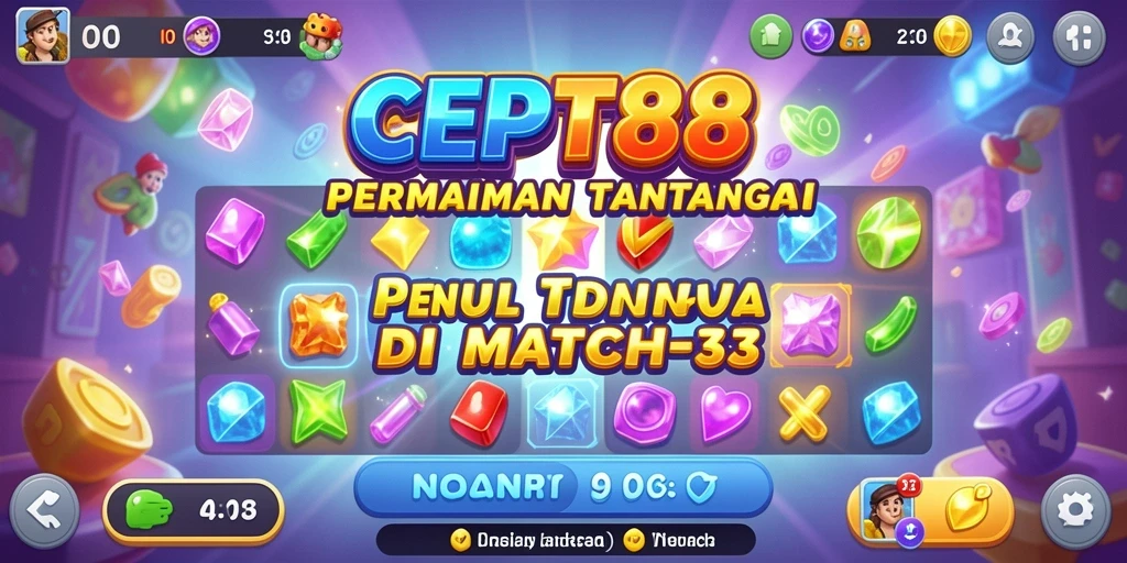 Tampilan gameplay seru dan berwarna di CEPAT88.