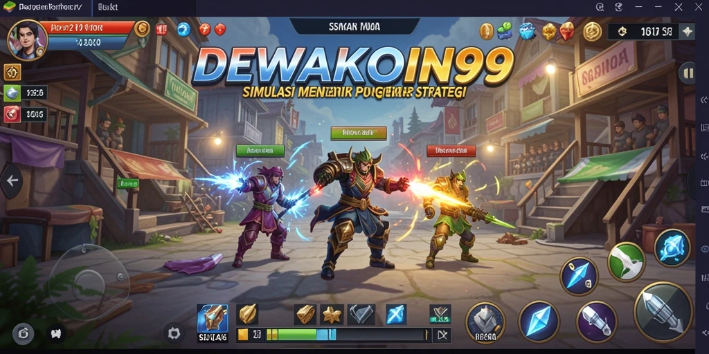 Screenshot gameplay DEWAKOIN99 yang menampilkan pengalaman simulasi yang mendalam.