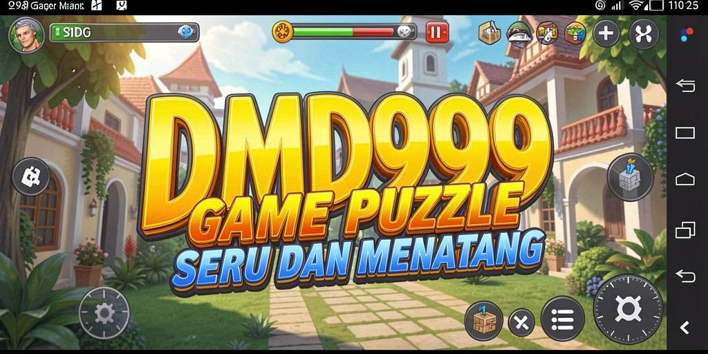 Tampilan gameplay seru dari DMD999 dengan tantangan puzzle yang menarik.