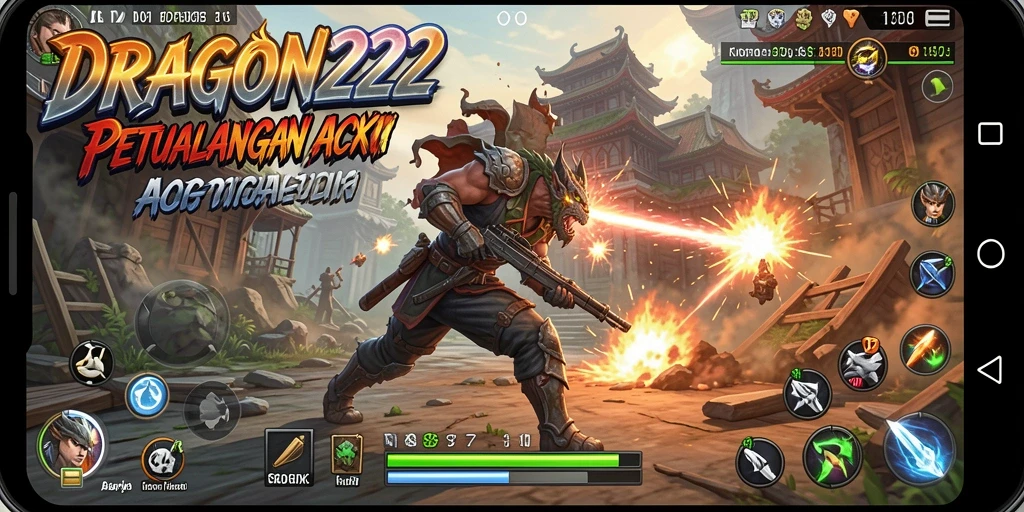 Tampilan gameplay mendebarkan dari DRAGON222 dengan aksi cepat.