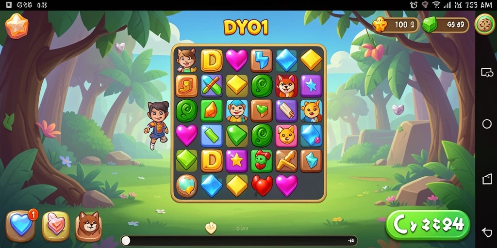 Gameplay seru DYO1 yang mengasyikkan dan penuh warna.