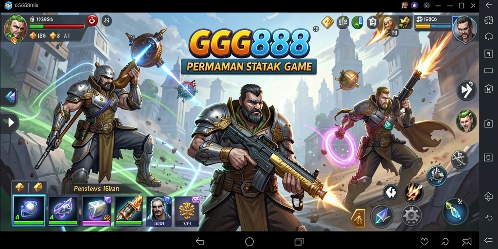 Tangkapan layar gameplay GGG888 dengan strategi yang mendebarkan.