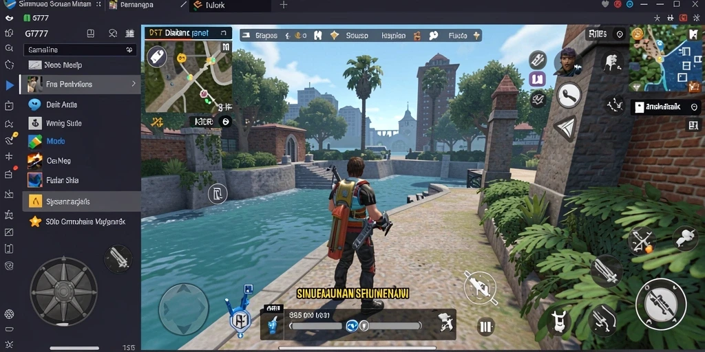 Tampilan gameplay yang menarik dari GT777 dalam dunia simulasi.