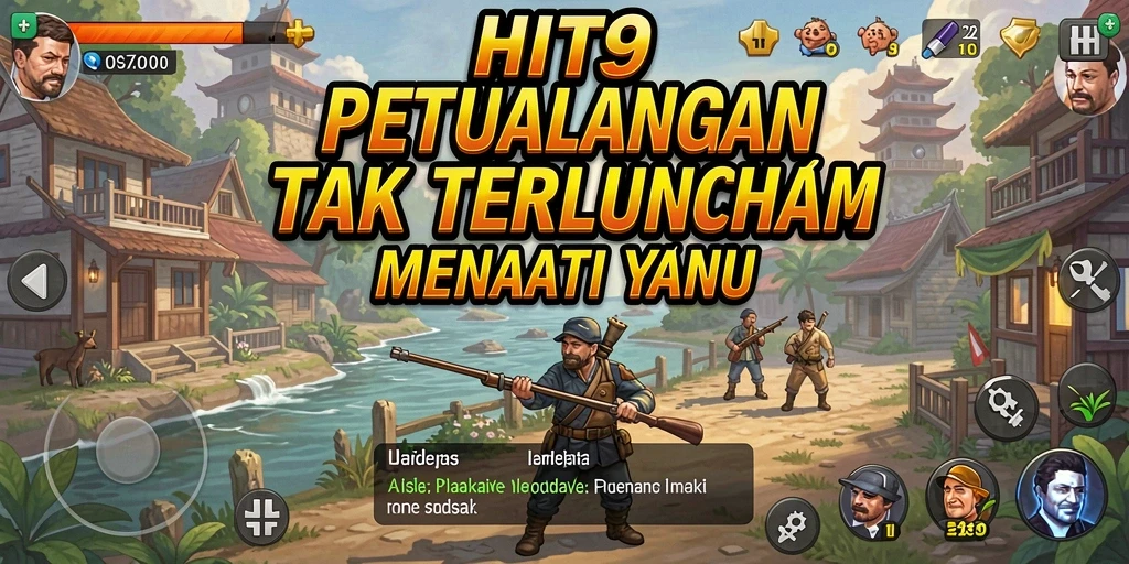 Tangkapan layar dari gameplay HIT9 menampilkan aksi seru dan pemandangan menakjubkan.