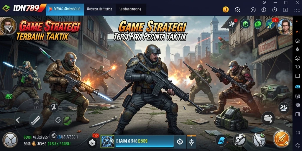 Tampilan gameplay menawan di IDN789 dengan strategi yang mendebarkan.