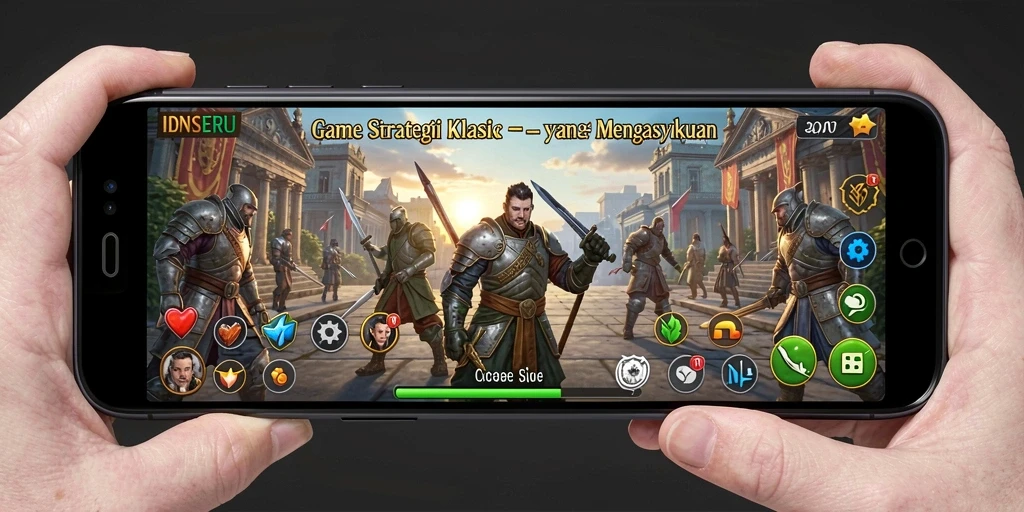 Gameplay menarik di IDNSERU menunjukkan pembangunan kota yang dinamis.