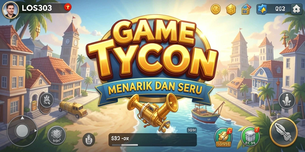 Tampilan gameplay LOS303 yang seru dan interaktif dalam mengelola bisnis.