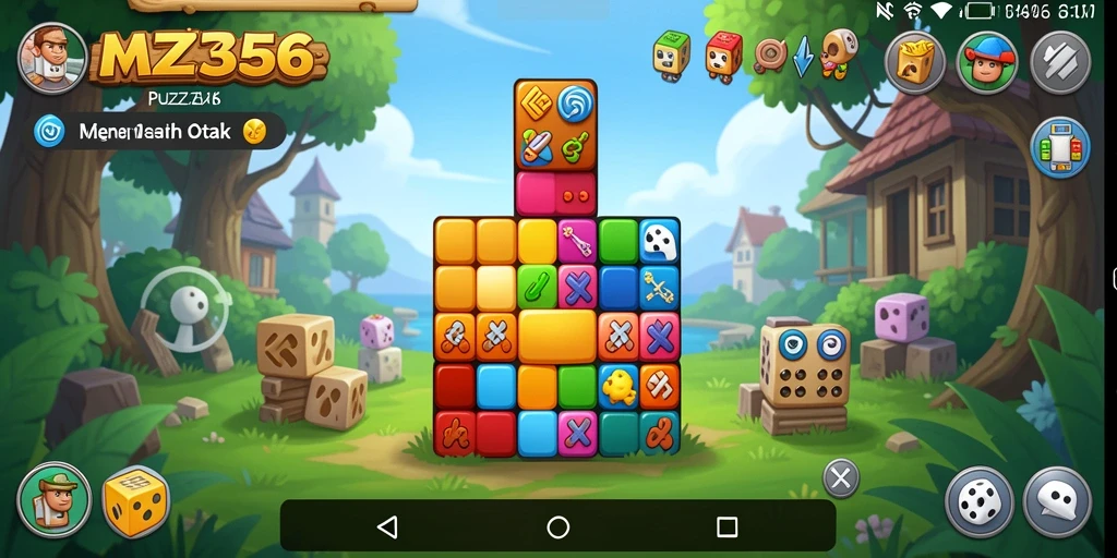 Tampilan gameplay MZ356 yang menarik dan penuh tantangan.