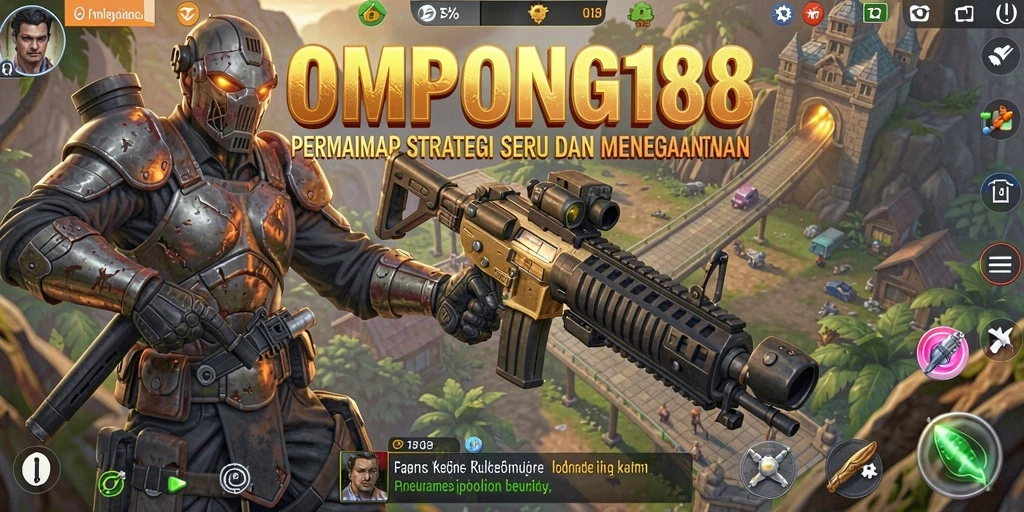 Screenshot menarik dari gameplay OMPONG188 yang menunjukkan aksi strategi.