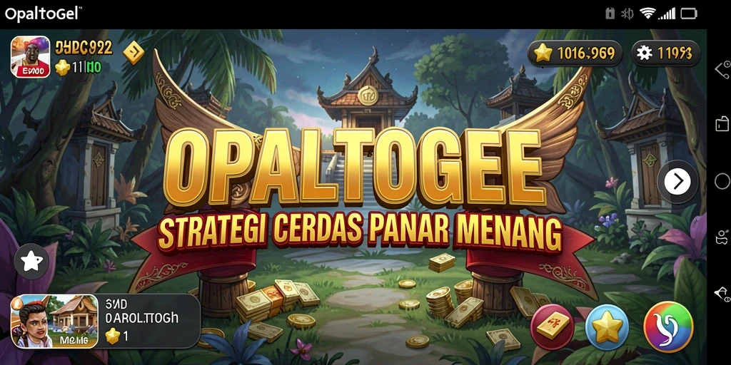 Tampilan gameplay OPALTOGEL yang seru dan mendebarkan.