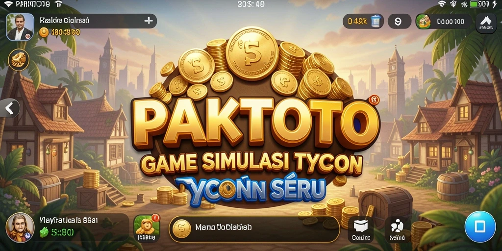 Tampilan gameplay PAKTOTO yang menarik dan realistis dalam manajemen bisnis.