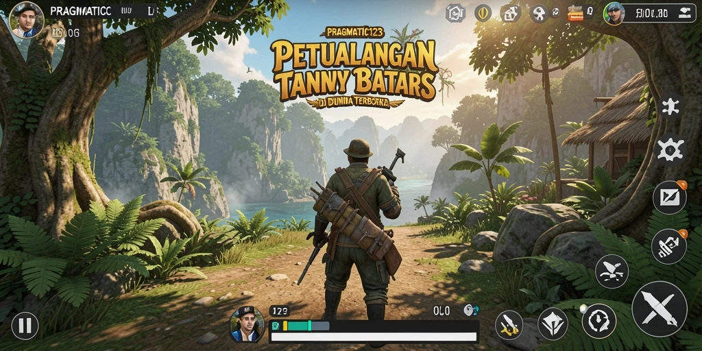 Tampilan gameplay Open World yang menakjubkan di PRAGMATIC123.