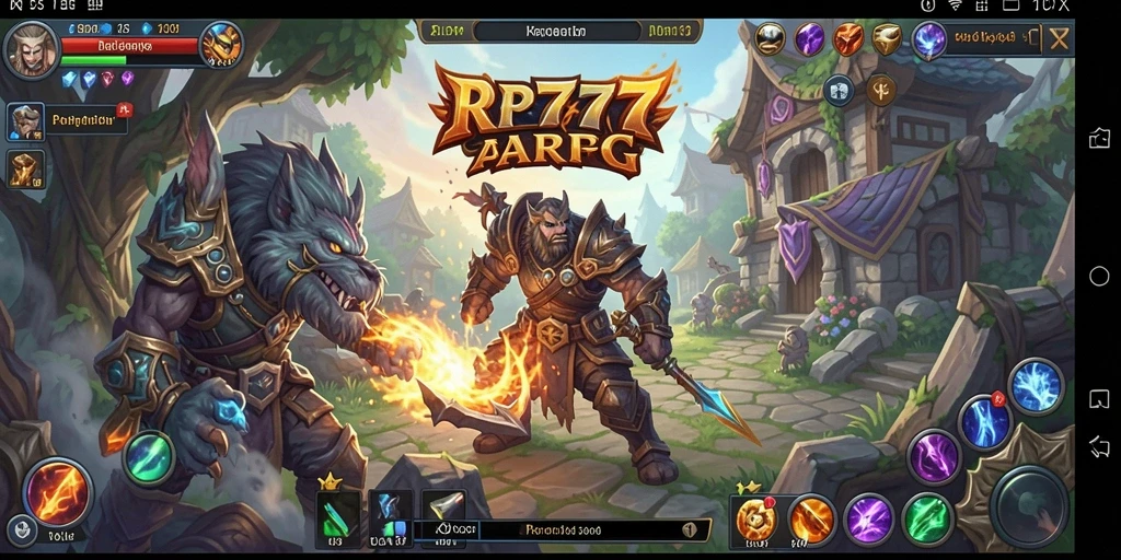 Gameplay seru dengan aksi mendebarkan dalam RR777.