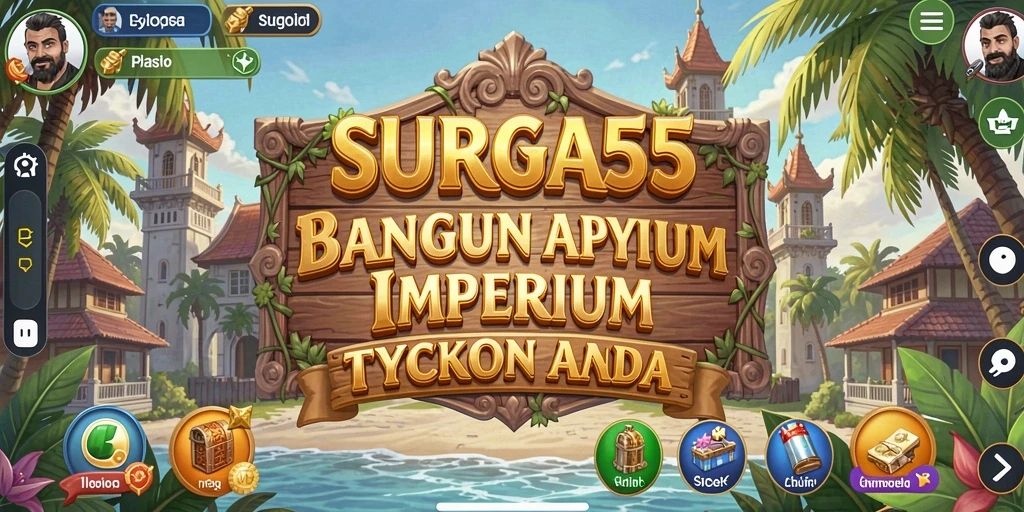 Tampilan gameplay SURGA55 dengan grafis yang menarik dan interaktif.