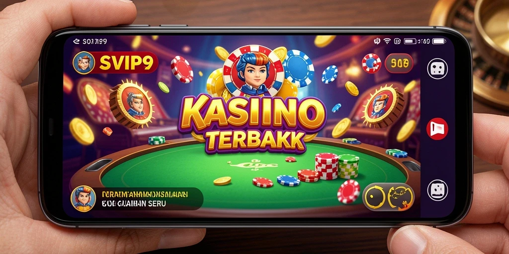 Tampilan menarik dari permainan Kasino di SVIP9.