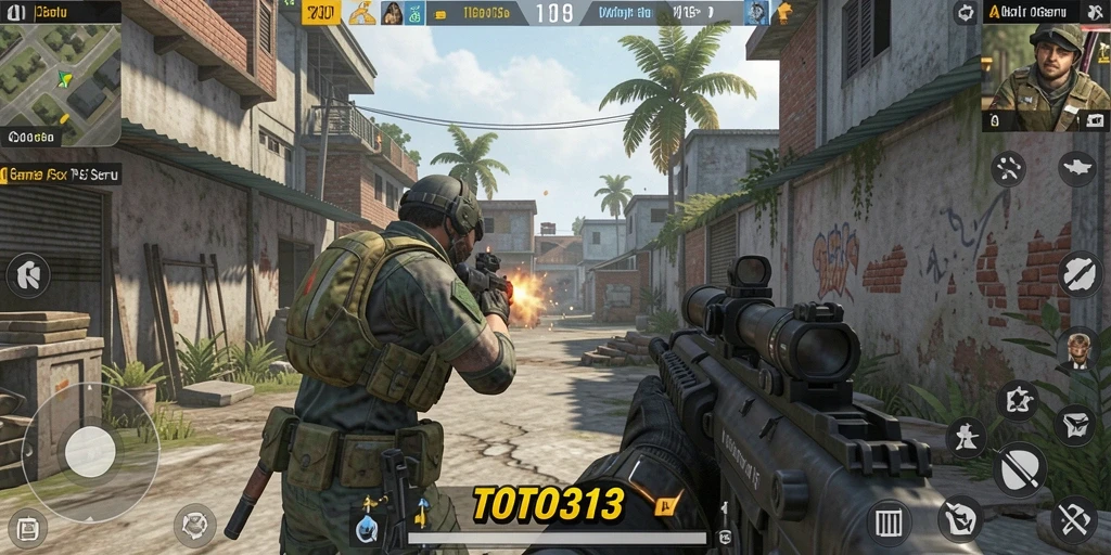 Tampilan gameplay seru dari TOTO313 yang mendebarkan.