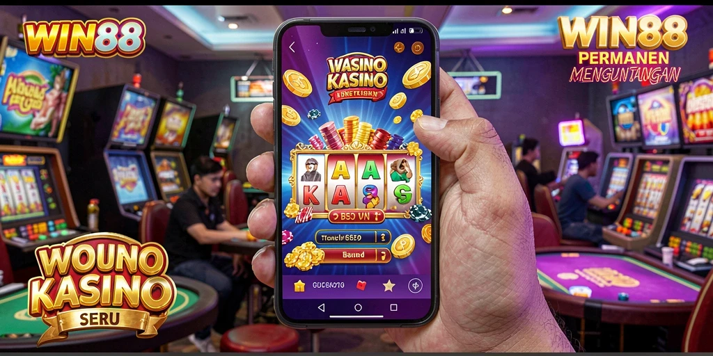 Tangkapan layar gameplay kasino yang mendebarkan di WIN88.